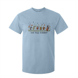 Sad Bug Summer Funny Insect Inspired Indie Aesthetic T Shirt For Kid Folk Pop Music Bugs Lover