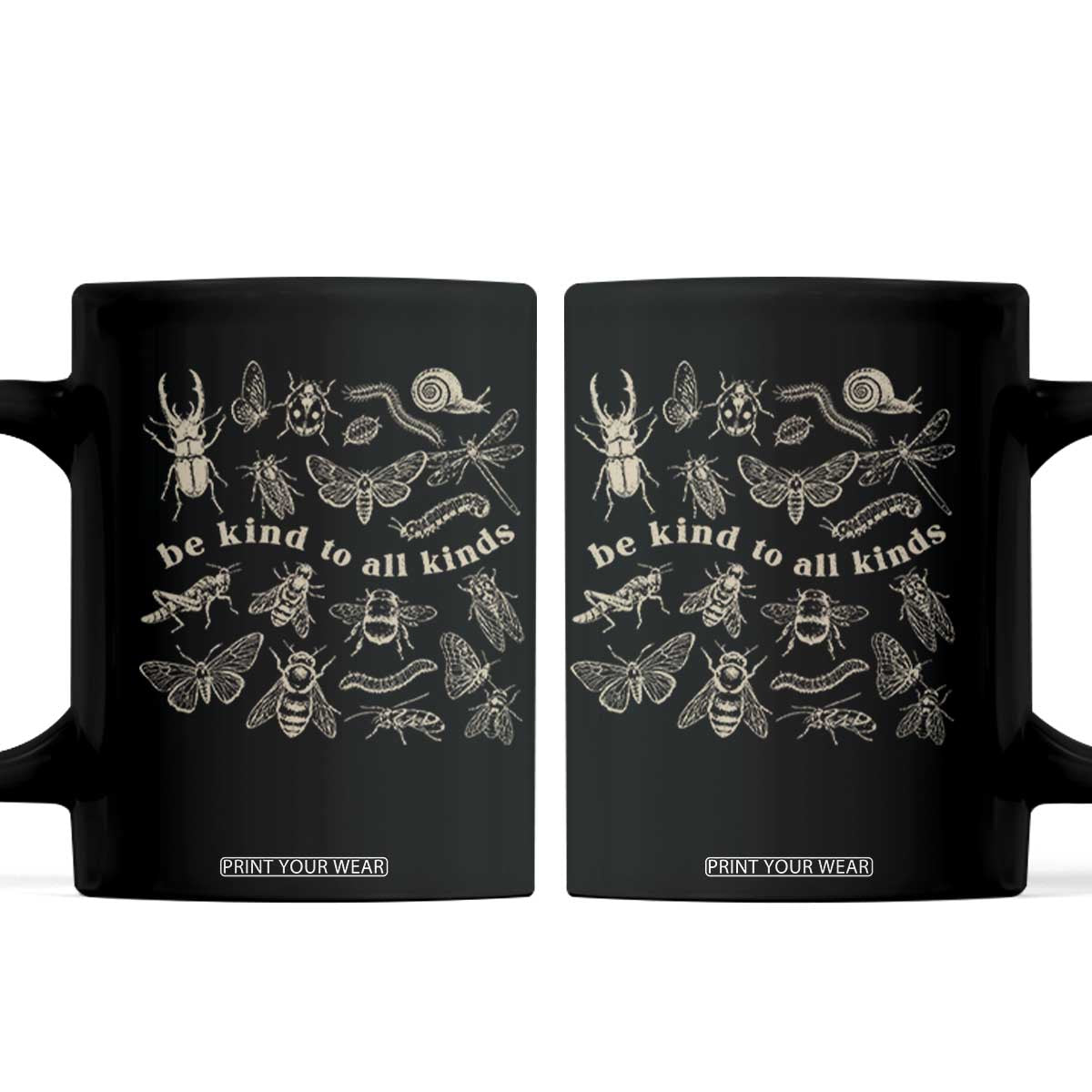Be Kind To All Kinds Bugs Entomologist Insect Lover Coffee Mug