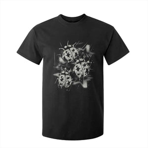 Ladybug Y2k Grunge 2000s Alt 90s Vintage Star Dots Teen T Shirt For Kid