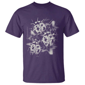 Ladybug Y2k Grunge 2000s Alt 90s Vintage Star Dots Teen T Shirt