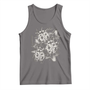 Ladybug Y2k Grunge 2000s Alt 90s Vintage Star Dots Teen Tank Top