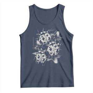 Ladybug Y2k Grunge 2000s Alt 90s Vintage Star Dots Teen Tank Top