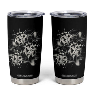 Ladybug Y2k Grunge 2000s Alt 90s Vintage Star Dots Teen Tumbler Cup