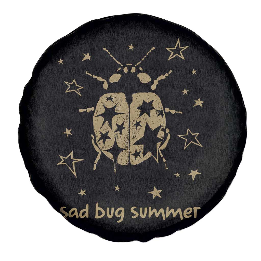 Sad Bug Summer Y2k Ladybug Grunge 2000s Vintage Spare Tire Cover Folk Music Bugs Lover