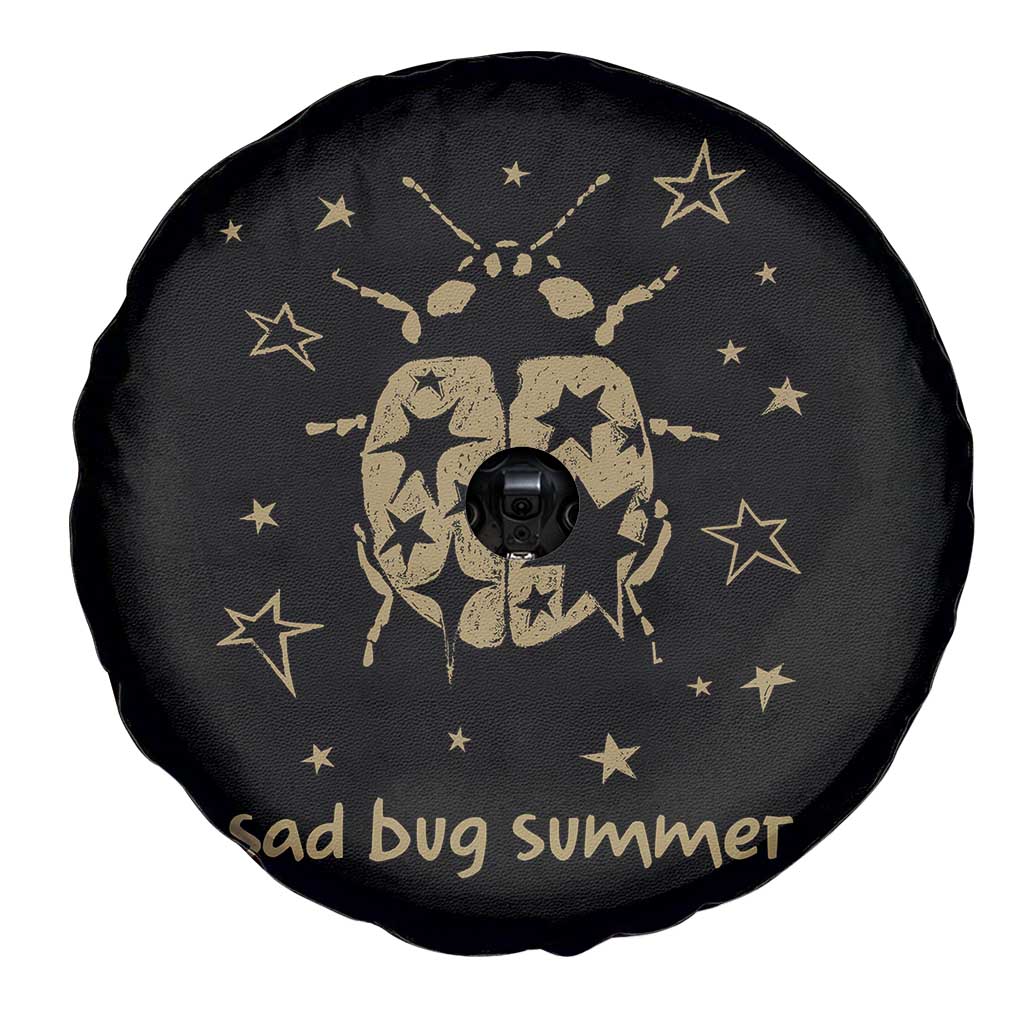 Sad Bug Summer Y2k Ladybug Grunge 2000s Vintage Spare Tire Cover Folk Music Bugs Lover
