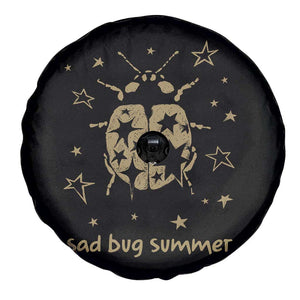 Sad Bug Summer Y2k Ladybug Grunge 2000s Vintage Spare Tire Cover Folk Music Bugs Lover
