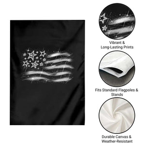 Y2k American Flag 90s 2000s Grunge Vintage Graphic Garden Flag