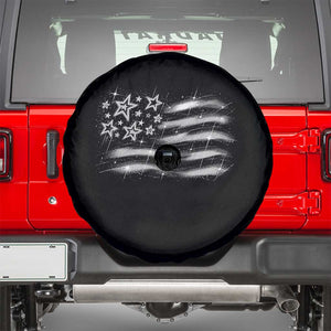 Y2k American Flag 90s 2000s Grunge Vintage Graphic Spare Tire Cover