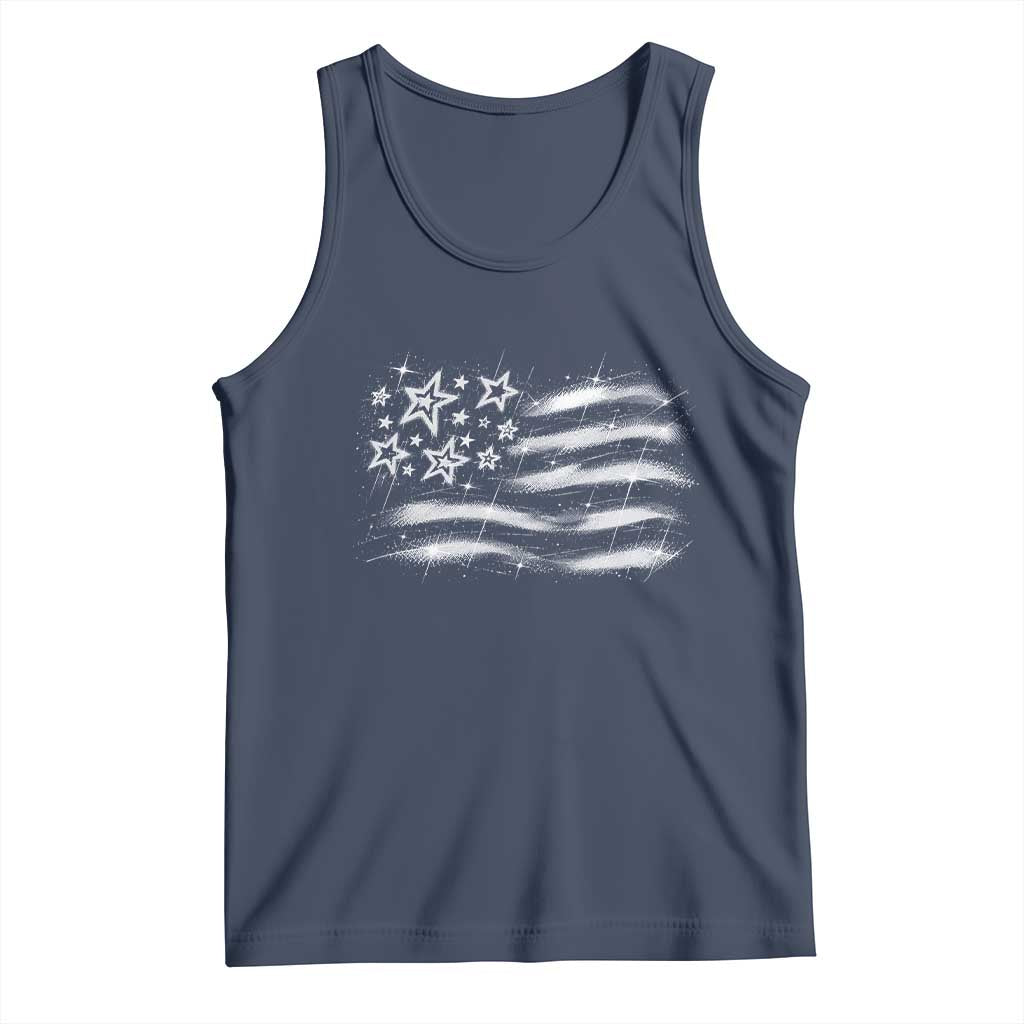 Y2k American Flag 90s 2000s Grunge Vintage Graphic Tank Top