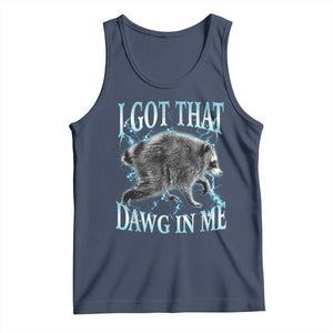 Funny Jimothy The Raccoon Tank Top I Got That Dawg In Me Bootleg Art