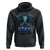 Suicide Prevention Awareness Hoodie Stay The World Needs You In It Semicolon Elephant Flower TS11 Black Print Your Wear