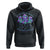 Suicide Prevention Awareness Hoodie Let The Rain Wash Away All The Pain Of Yesterday Flower Cloud Semicolon TS11 Black Print Your Wear