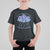Suicide Prevention Awareness T Shirt For Kid Let The Rain Wash Away All The Pain Of Yesterday Flower Cloud Semicolon TS11 Black Print Your Wear