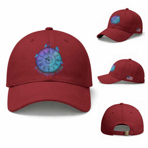 Suicide Prevention Awareness Baseball Cap No Story Should End Too Soon Butterfly Clock