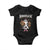 Funny Boohaw Halloween Western Cowboy Ghost Baby Onesie TS11 Black Print Your Wear