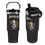 Funny Boohaw Halloween Western Cowboy Ghost Flip Straw Tumbler TS11 One Size: 30 oz Black Print Your Wear