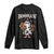 Funny Boohaw Halloween Western Cowboy Ghost Long Sleeve Shirt TS11 Black Print Your Wear