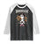 Funny Boohaw Halloween Western Cowboy Ghost Raglan Shirt TS11 Black White Print Your Wear