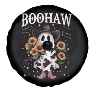 Funny Boohaw Halloween Western Cowboy Ghost Spare Tire Cover TS11 Print Your Wear