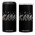 Funny Halloween Bigfoot 4 in 1 Can Cooler Tumbler Skeleton Sasquatch Jack O Lantern TS11 One Size: 16 oz Black Print Your Wear