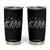 Funny Halloween Bigfoot Tumbler Cup Skeleton Sasquatch Jack O Lantern TS11 Black Print Your Wear
