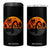 Funny Halloween Cryptid Folklore Bigfoot Alien Mothman 4 in 1 Can Cooler Tumbler TS11 One Size: 16 oz Black Print Your Wear