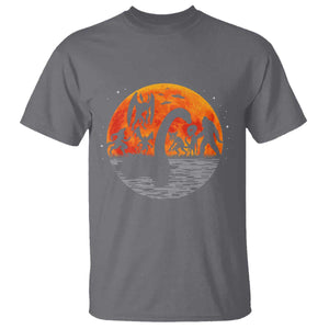 Funny Halloween Cryptid Folklore Bigfoot Alien Mothman T Shirt TS11 Charcoal Print Your Wear