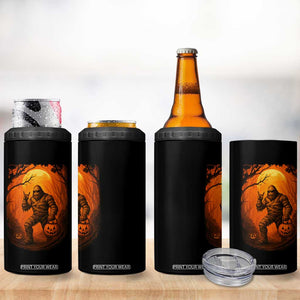 Funny Halloween Bigfoot Scary Spooky Cryptid Sasquatch 4 in 1 Can Cooler Tumbler TS11 Print Your Wear