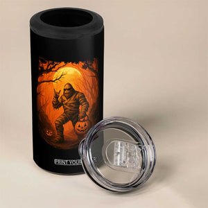 Funny Halloween Bigfoot Scary Spooky Cryptid Sasquatch 4 in 1 Can Cooler Tumbler TS11 Print Your Wear