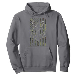 Faith Fishing Hunting Camo US Flag Cross With Hook Christian Hoodie TS11 Charcoal Print Your Wear