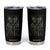 Faith Fishing Hunting Camo US Flag Cross With Hook Christian Tumbler Cup TS11 Black Print Your Wear