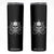 Funny Fishing Lover Skinny Tumbler Pirate Skull Fishing Hook Compass TS11 Black Print Your Wear