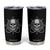 Funny Fishing Lover Tumbler Cup Pirate Skull Fishing Hook Compass TS11 Black Print Your Wear