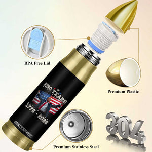 Trump 250th Anniversary Bullet Tumbler 250 Years America Vintage USA Flag TS11 Print Your Wear