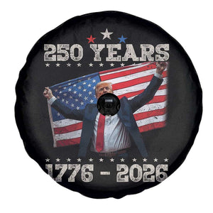 Trump 250th Anniversary Spare Tire Cover 250 Years America Vintage USA Flag TS11 Print Your Wear