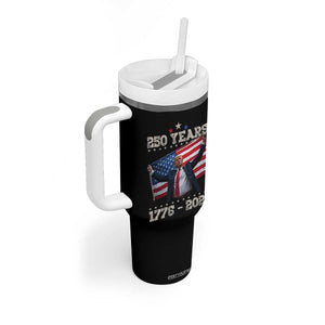 Trump 250th Anniversary Tumbler With Handle 250 Years America Vintage USA Flag TS11 Print Your Wear