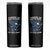 Navy Military 250th Anniversary Skinny Tumbler Forged Of Salt And Steel 250 Years Strong TS11 Black Print Your Wear