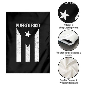 Puerto Rico Boricua Flag Proud Puerto Rican Heritage Garden Flag TS11 Print Your Wear
