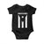 Puerto Rico Boricua Flag Proud Puerto Rican Heritage Baby Onesie TS11 Black Print Your Wear
