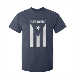 Puerto Rico Boricua Flag Proud Puerto Rican Heritage T Shirt For Kid TS11 Navy Print Your Wear