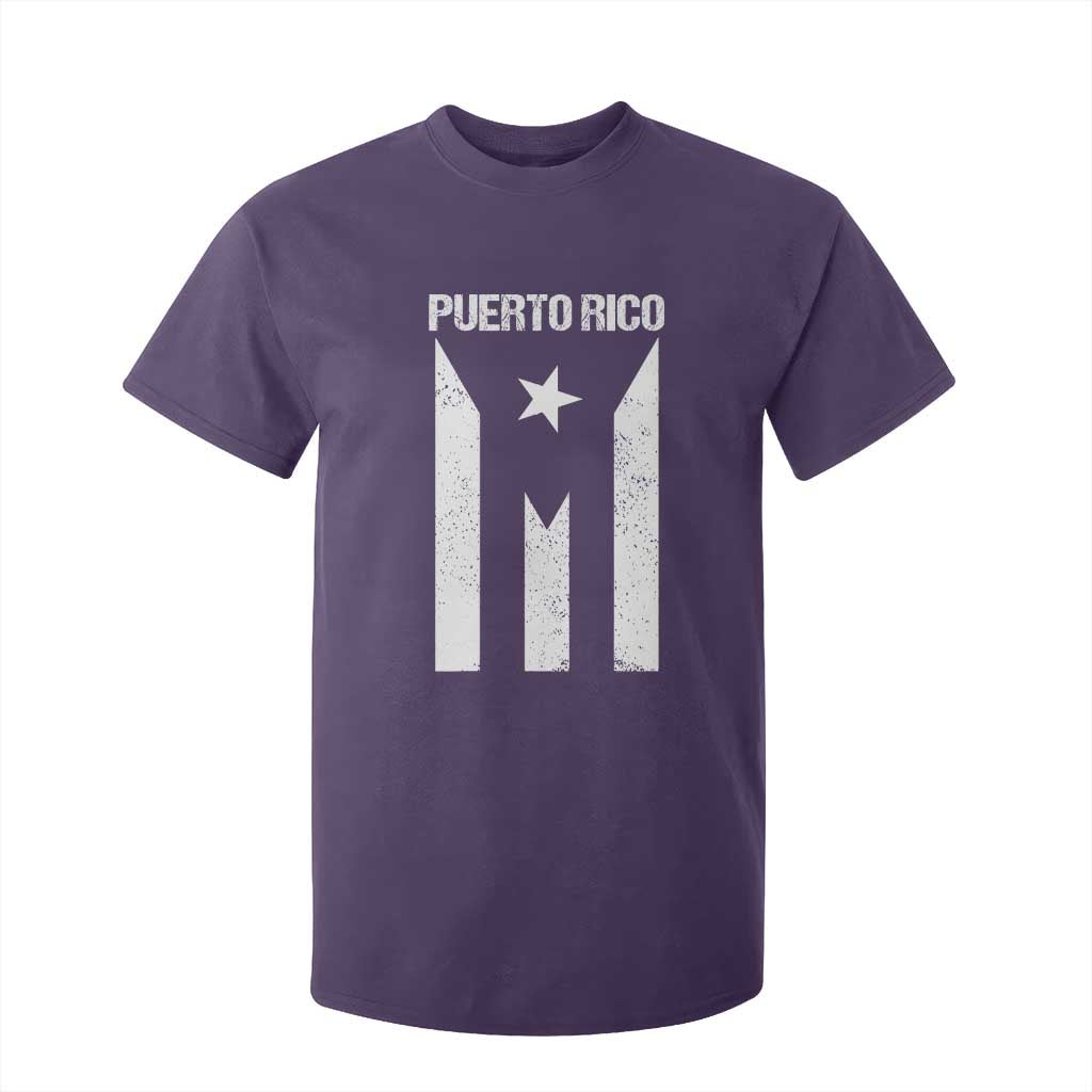 Puerto Rico Boricua Flag Proud Puerto Rican Heritage T Shirt For Kid TS11 Purple Print Your Wear