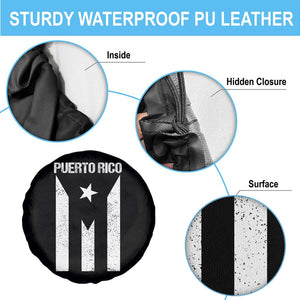Puerto Rico Boricua Flag Proud Puerto Rican Heritage Spare Tire Cover TS11 Print Your Wear