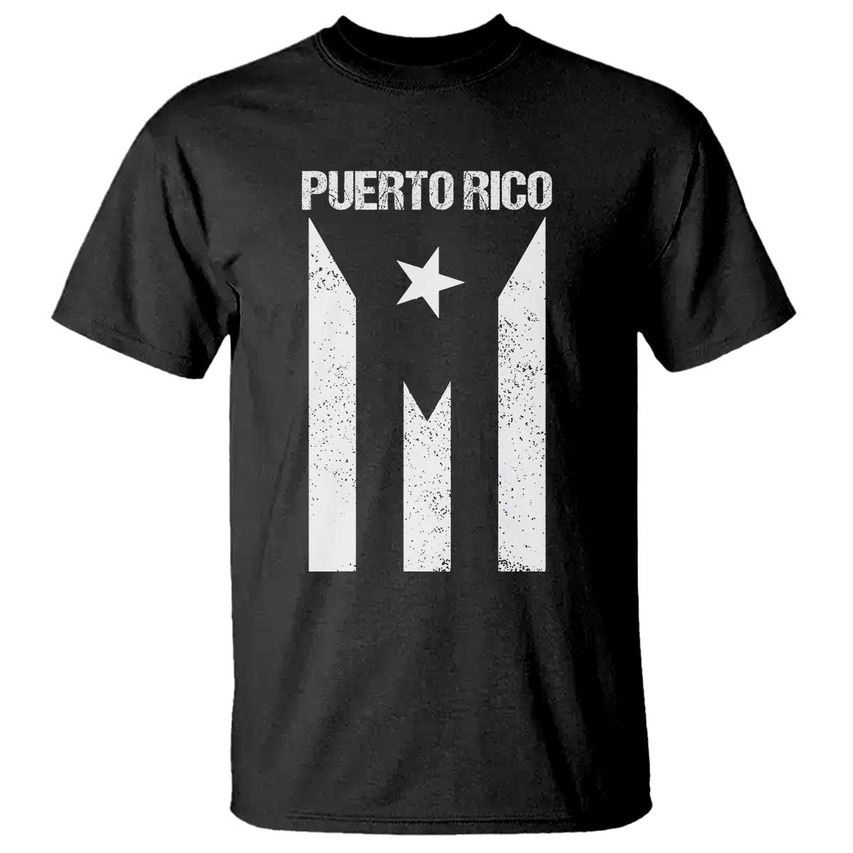 Puerto Rico Boricua Flag Proud Puerto Rican Heritage T Shirt TS11 Black Print Your Wear