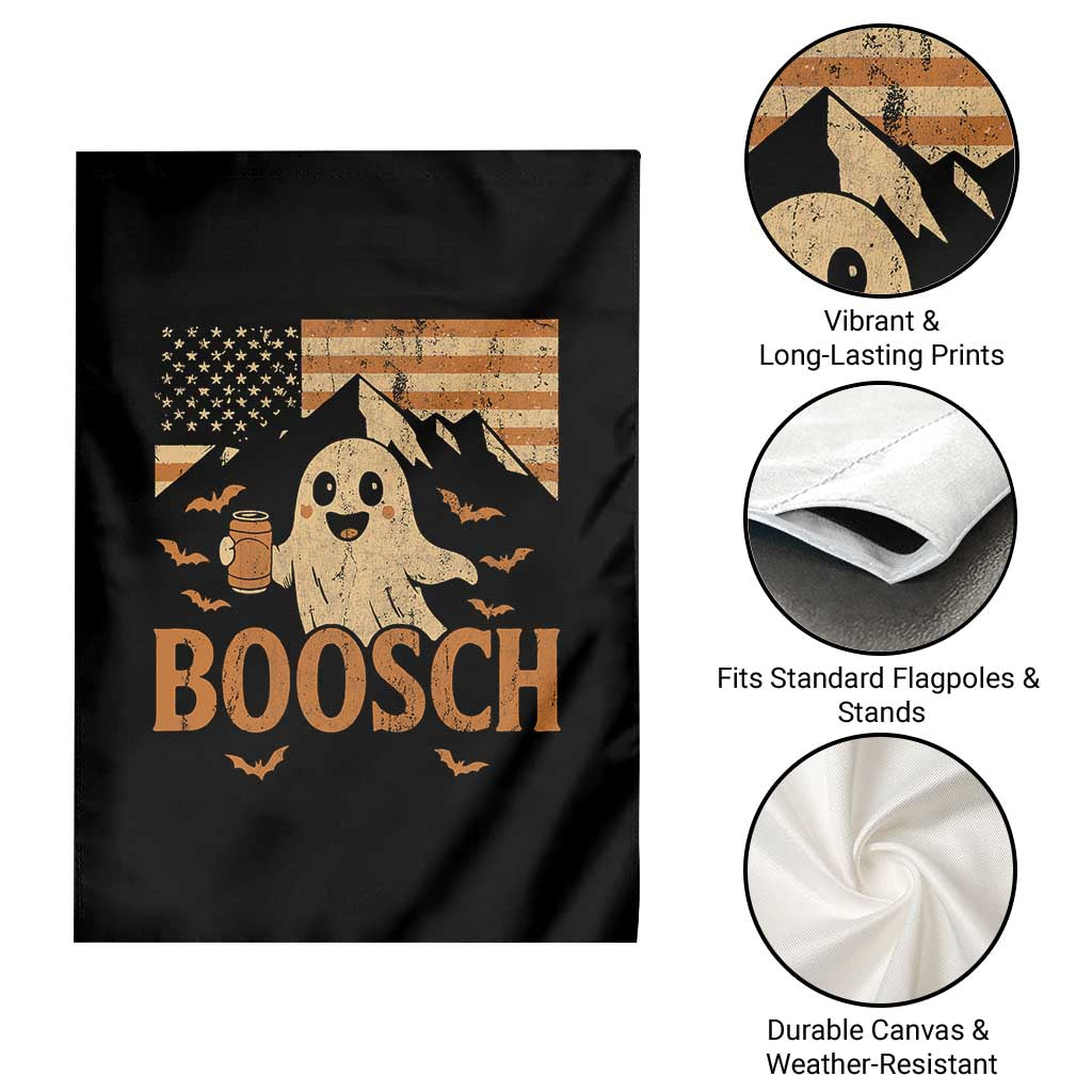 Funny Ghost Boosch Beer Halloween Garden Flag Vintage American Flag TS11 Print Your Wear