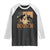 Funny Ghost Boosch Beer Halloween Raglan Shirt Vintage American Flag TS11 Black White Print Your Wear