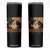 Funny Ghost Boosch Beer Halloween Skinny Tumbler Vintage American Flag TS11 Black Print Your Wear