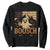Funny Ghost Boosch Beer Halloween Sweatshirt Vintage American Flag TS11 Black Print Your Wear
