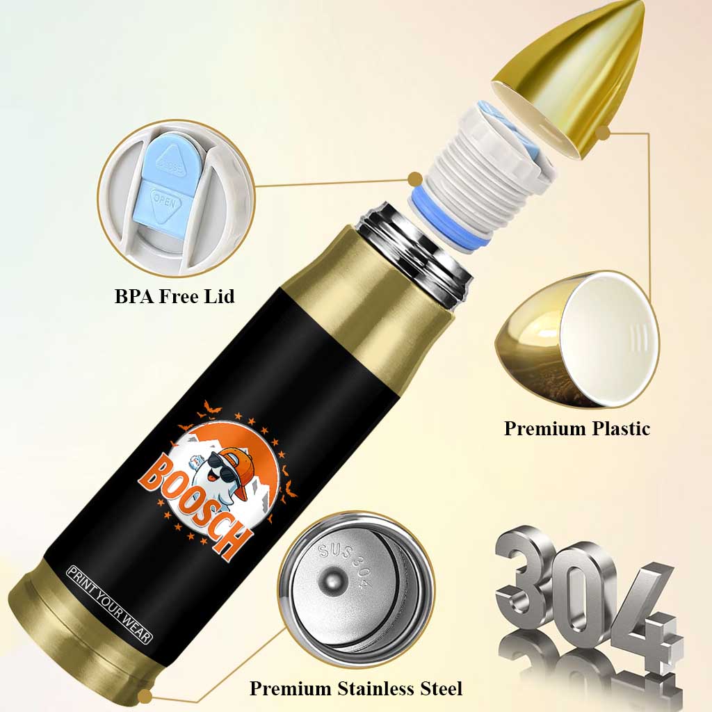 Funny Ghost Boosch Beer Halloween Bullet Tumbler Mountain Bat TS11 Print Your Wear