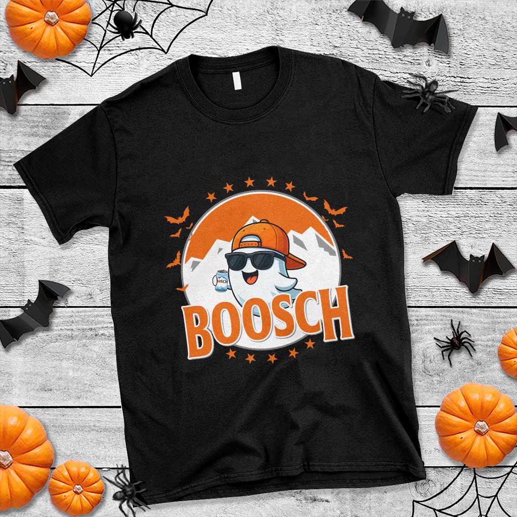 Funny Ghost Boosch Beer Halloween T Shirt Mountain Bat TS11 Black Print Your Wear