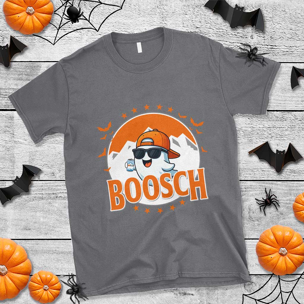 Funny Ghost Boosch Beer Halloween T Shirt Mountain Bat TS11 Charcoal Print Your Wear